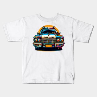 Police car Kids T-Shirt